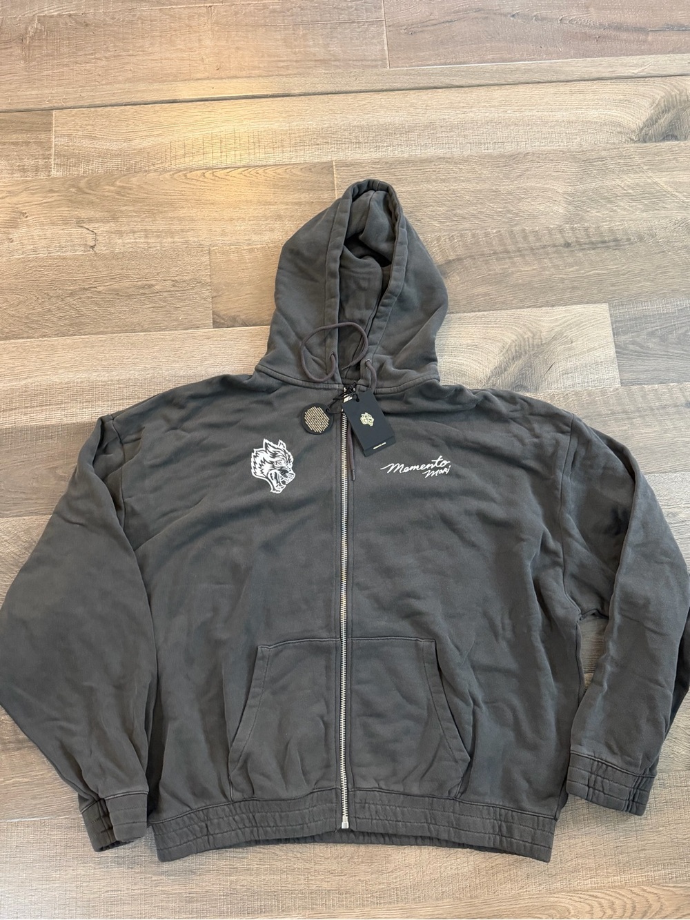 Rare size 2xl Darc Sport Memento Mori Zip Up Hoodie